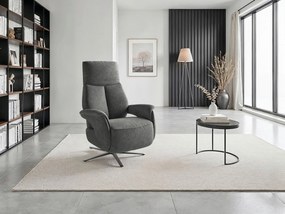 XXXLutz RELAXAČNÉ KRESLO, textil, tmavosivá Sit & More - Online Only obývacie izby - 000144035810