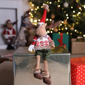 Vianočná dekorácia ANTTI sediaci sob 800981