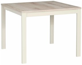 Konferenční stolek Frost 60 cm krémový/alpský dub