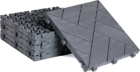 Gumová dlaždica ARISTA 30 x 30 cm, sivá MHEU5100543