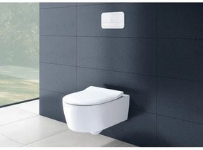 Villeroy & Boch 5656RS01 - Závesné WC so sedátkom SoftClose AVENTO keramika/biela