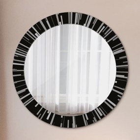 Okrúhle ozdobné zrkadlo Zloženie fi 70 cm