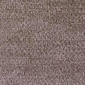 Spoltex, Koberec metráž Leon 11344 Hnedý, na mieru, šíře 3m,4m, hnedá, filc, chodba / predsieň