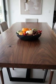 Okrasná miska CAVERO, sklolaminát, priemer 32 cm, antracit