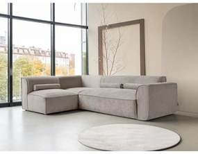 Béžová rohová pohovka (ľavý roh) Flex Felix – Miuform