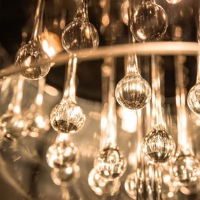 Zuma Line F0076-04A-F4FZ - Krištáľová stojacia lampa CRYSTAL 4xG9/42W/230V