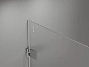 Mexen Lunar-B, Otočné pravé sprchové dvere 120 cm, 8mm číre sklo, chrómový profil, 832S-120-050-01-00-P