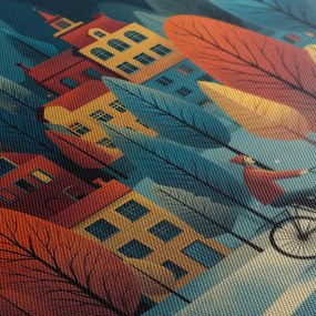 Obraz zimná jazda pod hviezdami