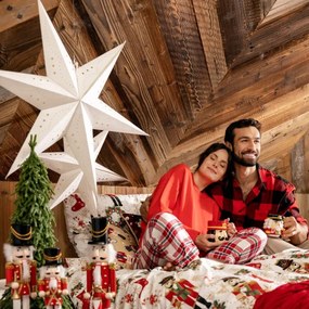 Vianočná dekorácia GALLA biela 861388