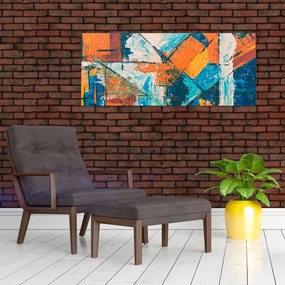 Obraz - Abstrakcia (120x50 cm)