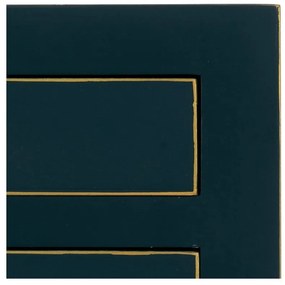 Modrý konzolový stolík 26x85 cm Diana – Ixia