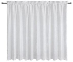 ZÁCLONA NA PÁSKE REBECCA 350X160 CM BIELA