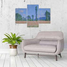 Obraz - Claude Monet, Poppy Field (Giverny), reprodukcia (90x60 cm)