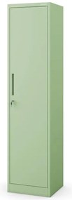 Kovová kancelárska skriňa Alex pastelovozelená