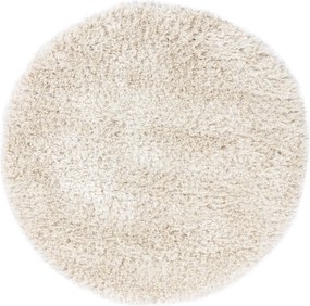 Osta, Kusový koberec Rhapsody 2501 100 kruh, 200x200 (priemer) kruh, biela, obývacia izba