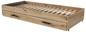 Modul VERSO F/1S dub artisan, lôžko 90x200 cm s úložným priestorom