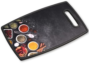 Doska na krájanie SPICES 37x23 cm čierna