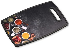 Doska na krájanie SPICES 37x23 cm čierna