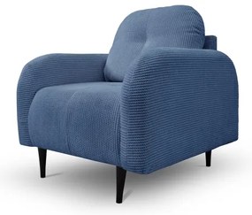 Čalúnené kreslo CLOUDY, modré