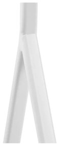 Biely kovový stojan na oblečenie Brent - Actona