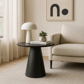 PROXIMA.store - Okrúhly konferenčný stolík CARLY FARBA: dub