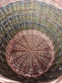 HRADIL H200 Prútený kôš na drevo a slamu okrúhly 50 x 55 cm