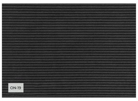 Tmavosivé menčestrové kreslo Lofty Lilly – Miuform