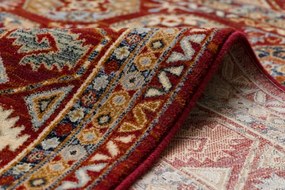 Koberec KESHAN Ornament, strapce 7874/53588 bordový