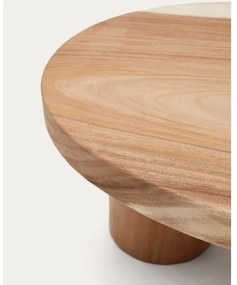 Konferenčný stolík z masívu munggur v prírodnej farbe 60x90 cm Mosi – Kave Home