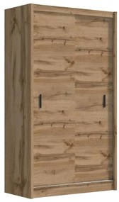 Šatní skriňa SAPHIRA 150x215 cm s posuvnými dverami, dub wotan
