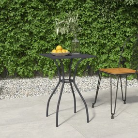 vidaXL Záhradný stôl antracitový 50x50x72 cm oceľová sieťovina-