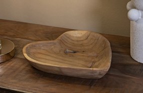 Dekoratívna odkladacia miska Kiha 27 cm z masívu