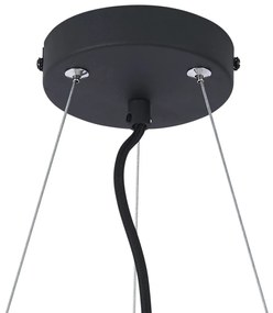 Moderné závesné svietidlo čierne so 6 svetlami - Jeana Circle