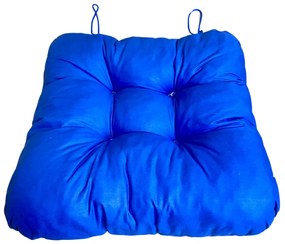 Podsedák na stoličku modrý 40x40cm TiaHome