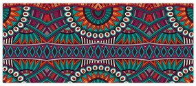 Obraz ornamentálne abstrakcie (120x50 cm)