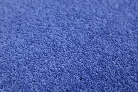Vopi koberce Kusový koberec Eton modrý 82 kruh - 250x250 (priemer) kruh cm
