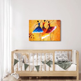 Obraz - Olejomaľba, baletky (90x60 cm)