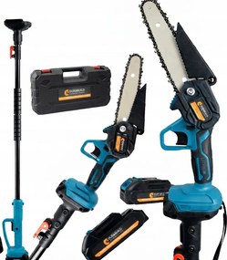 Reťazová Píla 6" S Výložníkom Na Stromy Sada 2KUMOV Komplet Príslušenstvo