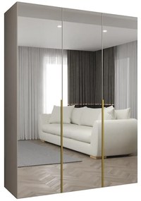 Skriňa Alicante III 150 kašmír/zlatá