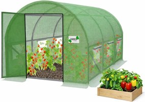 GARDEN LINE 3-segmentový fóliový záhradný tunel 3x2x2m s otváracími dverami TUN3941