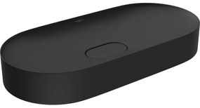 Mexen Sofia, umývadlo na dosku z konglomerátu 70 x 35,5 cm, čierna matná, 23067071