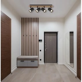 Globo 57905-4 - Bodové svietidlo LINCA 4xGU10/35W/230V