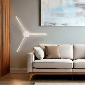 Brilagi - LED Nástenné svietidlo LUGO TRE LED/14W/230V biela