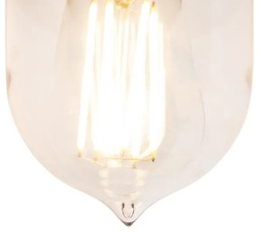 Inteligentné vonkajšie nástenné svietidlo tmavosivé vrátane Wifi ST64 - Oxford