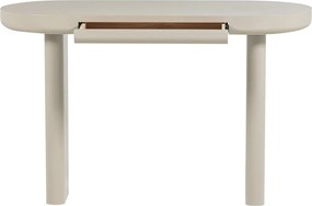 Béžový konzolový stolík 50x120 cm Mael – WOOOD