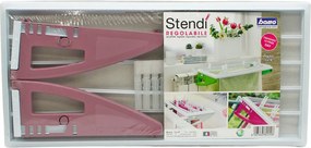 BAMA Sušiak bielizne nastavitelný STENDI, ružový