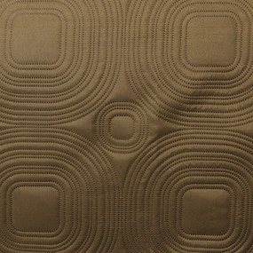 4Home Prehoz na posteľ Doubleface hnedá/béžová, 220 x 240 cm, 2x 40 x 40 cm