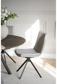 Béžové otočné jedálenské stoličky v súprave 2 ks Lowell - Rowico