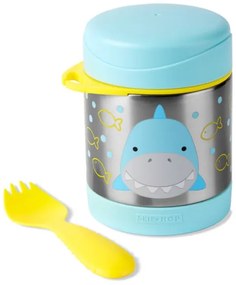 Skip Hop - Termoska na jedlo s lyžičkou/vidličkou ZOO 325 ml žralok