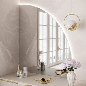 ZÁVESNÉ ZRKADLO EMELINE PRAVE + LED